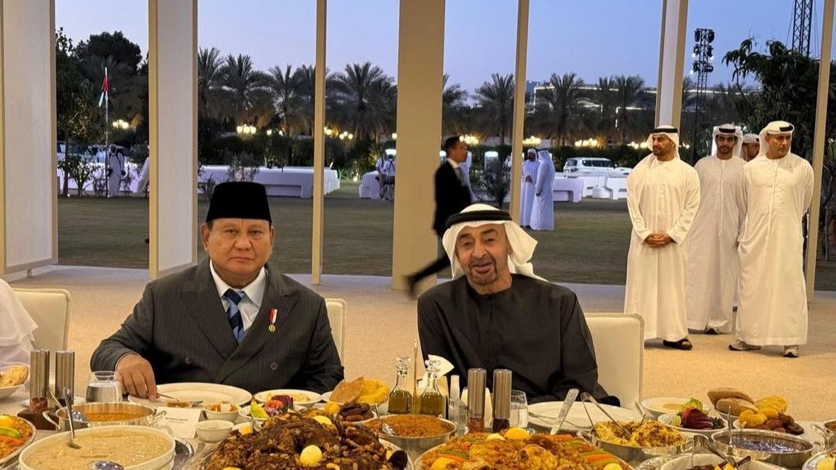 Prabowo Disambut 7 Pemimpin Emirat di Abu Dhabi, Pertemuan Langka